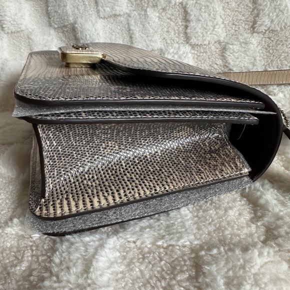 NWT! RARE! Coach C2659 Alie Shoulder Bag In Lizard Women's Crossbody Runway - Picture 11 of 14
